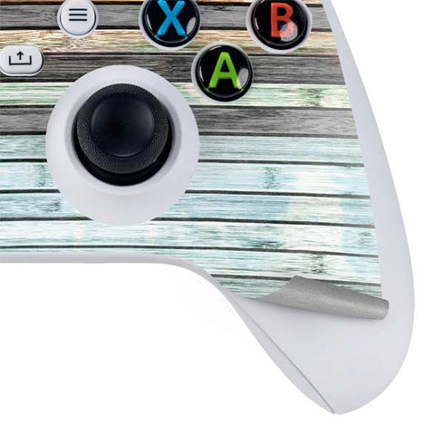 Wooden Stripes Xbox Series S Controller Skin
